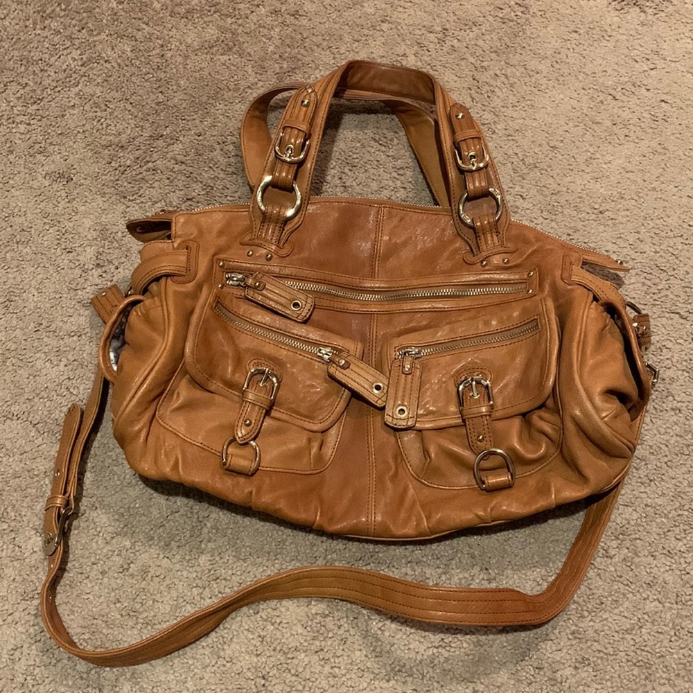 Real Leather Junior Drake Handbag